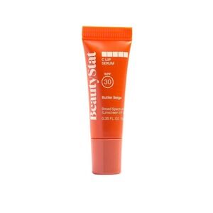 NEW BeautyStat C Lip Serum SPF 30 Butter Beige Vitamin C Mineral Sunscreen